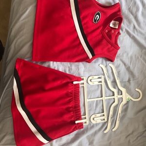 Ga bulldogs girls outfit 3T